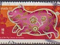 Canada 2003 Año chino 52 ¢ Multicolor Scott 2201. canada 2201. Subida por susofe